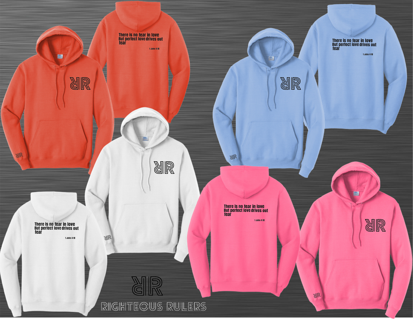 1 JOHN 4:18 HOODIE
