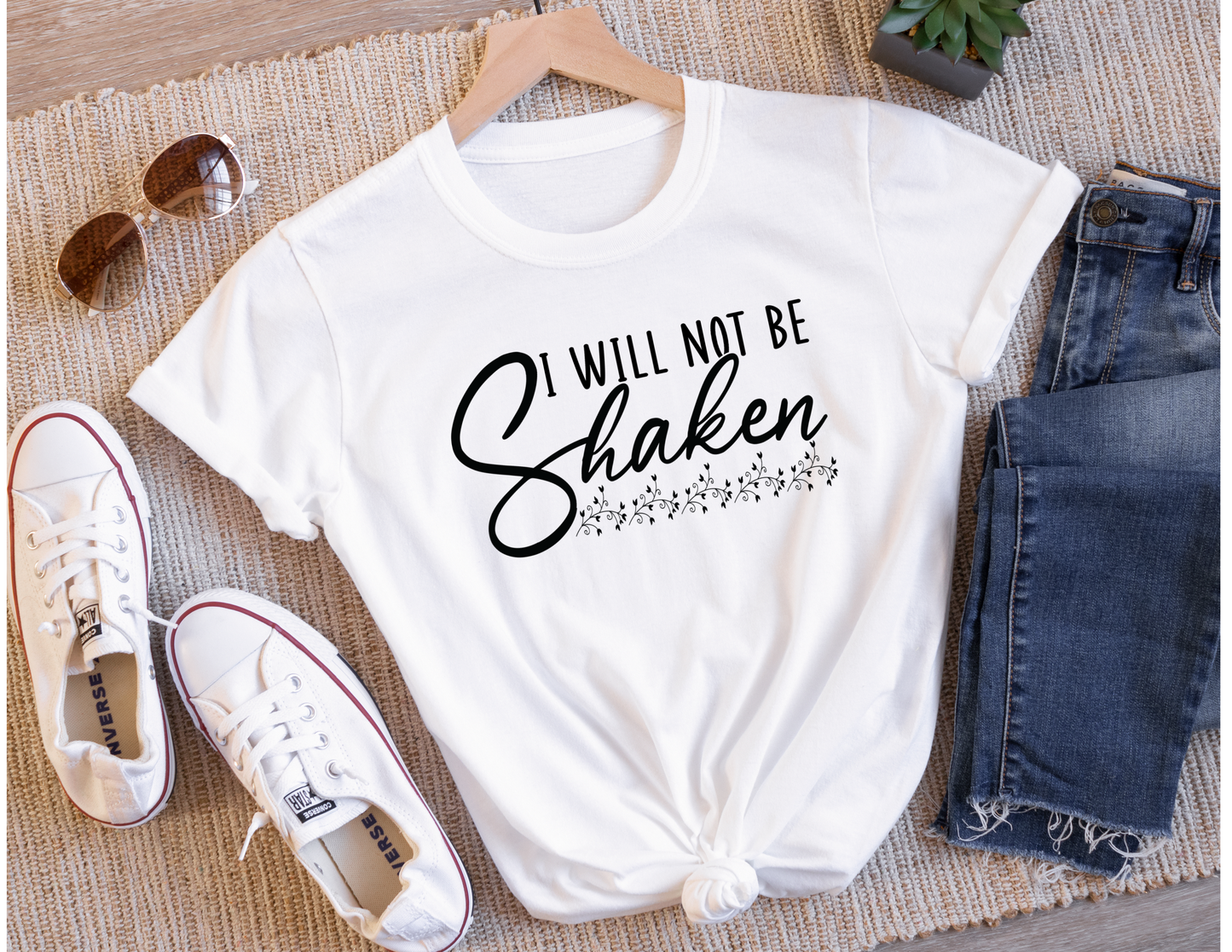 i WILL NOT BE SHAKEN adult