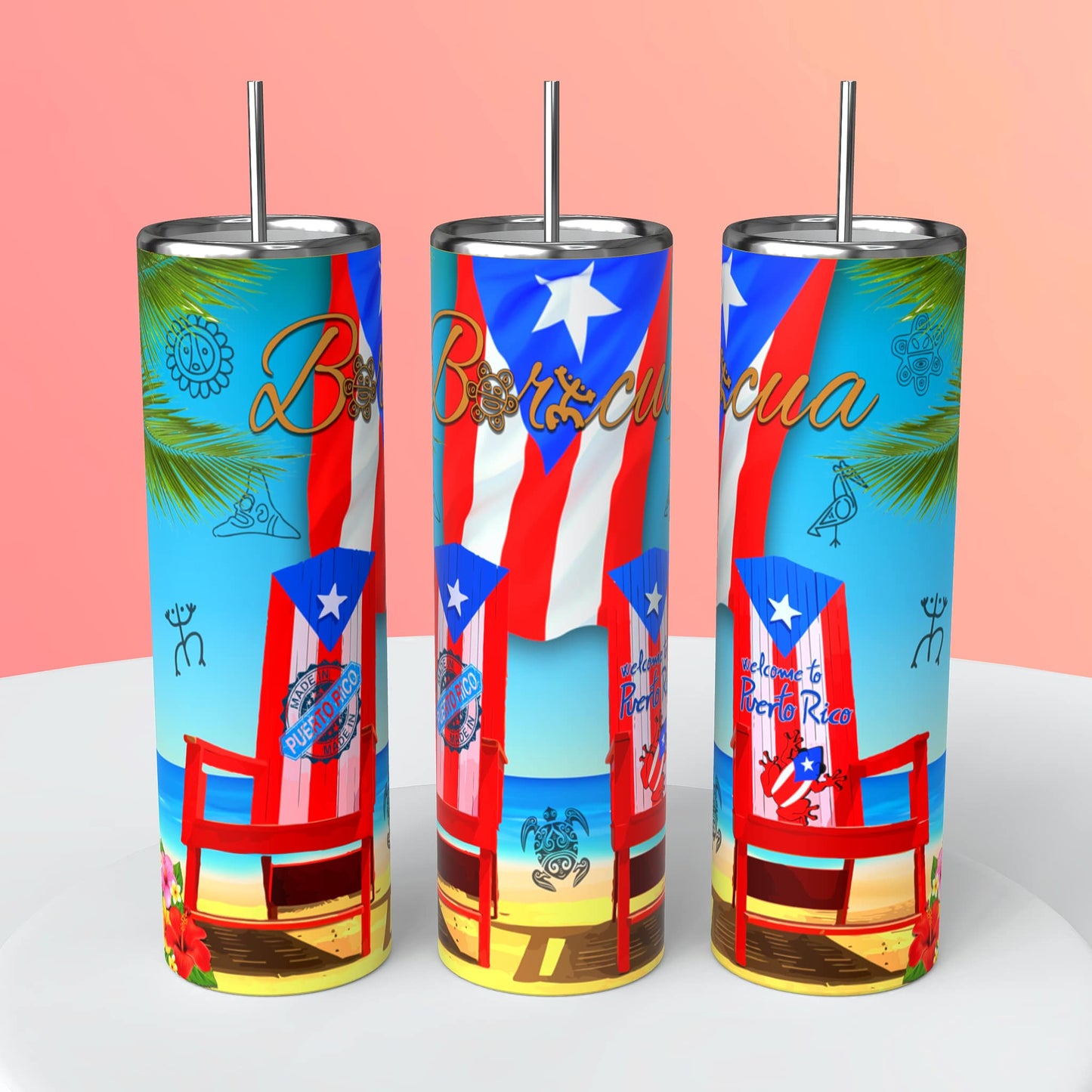 Boriqua Tumbler