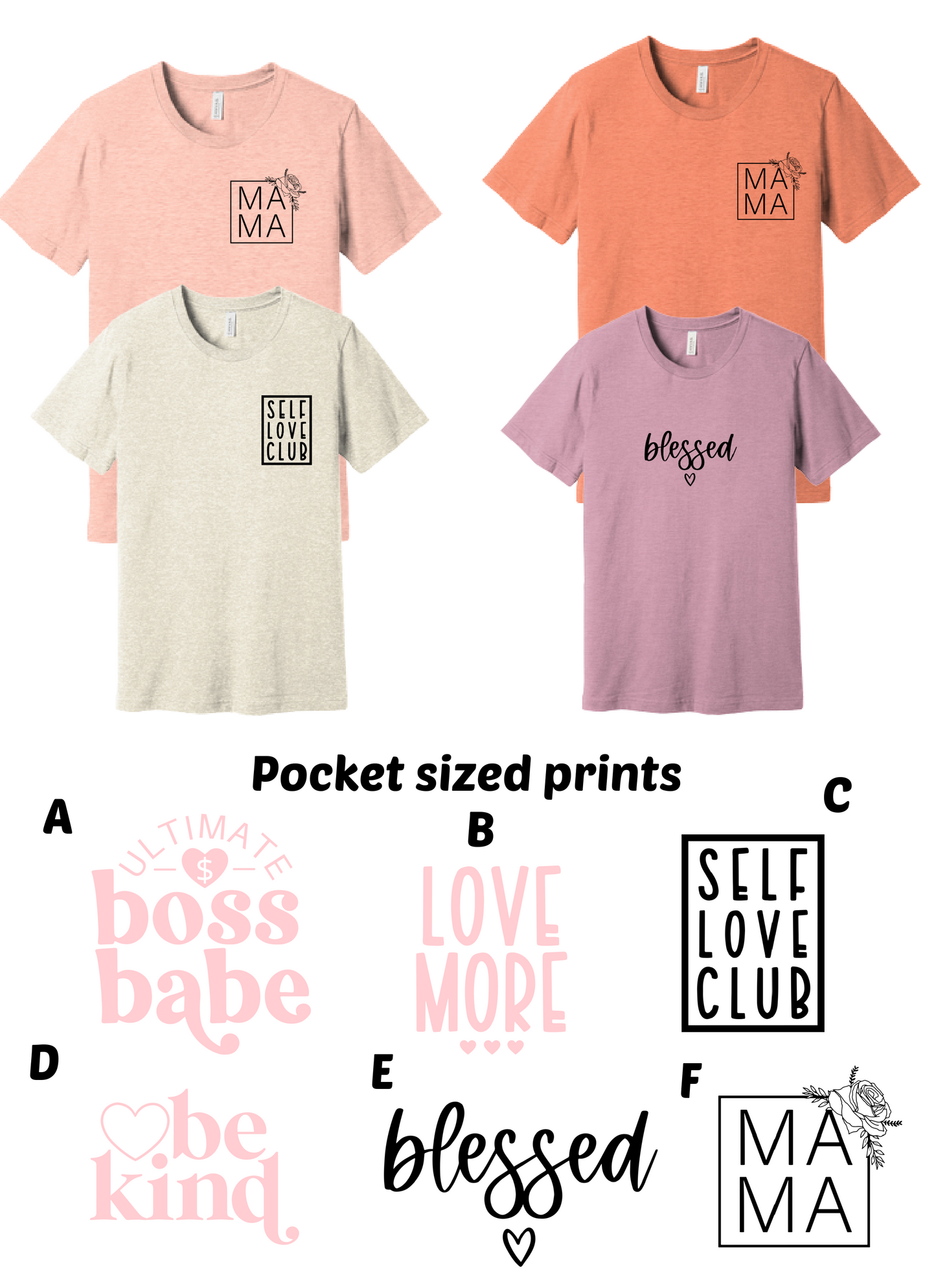 Bella Canvas Heather Prism Shirts