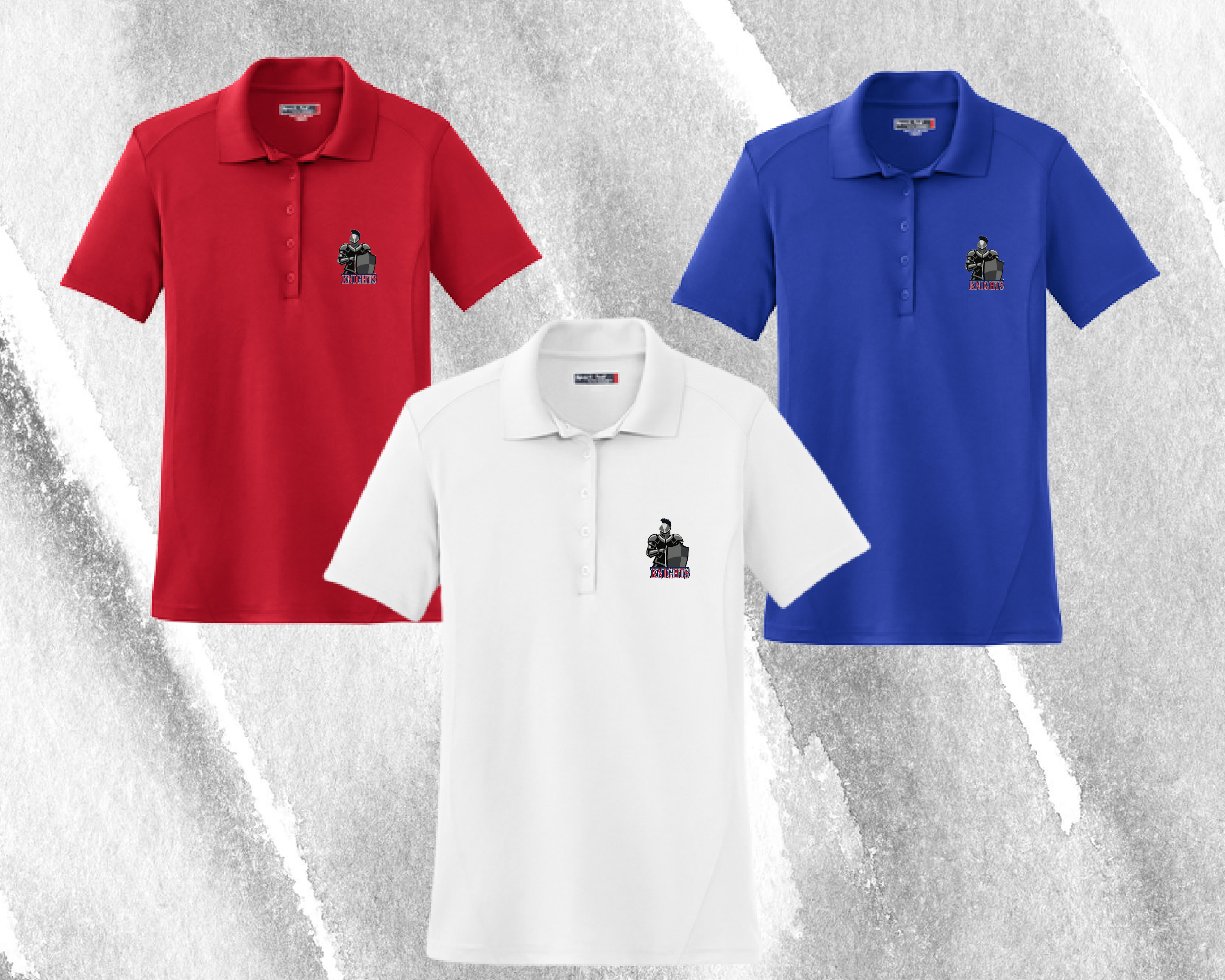 L475 Sport Tek Ladies Dry Zone Raglan Accent Polo (sub)