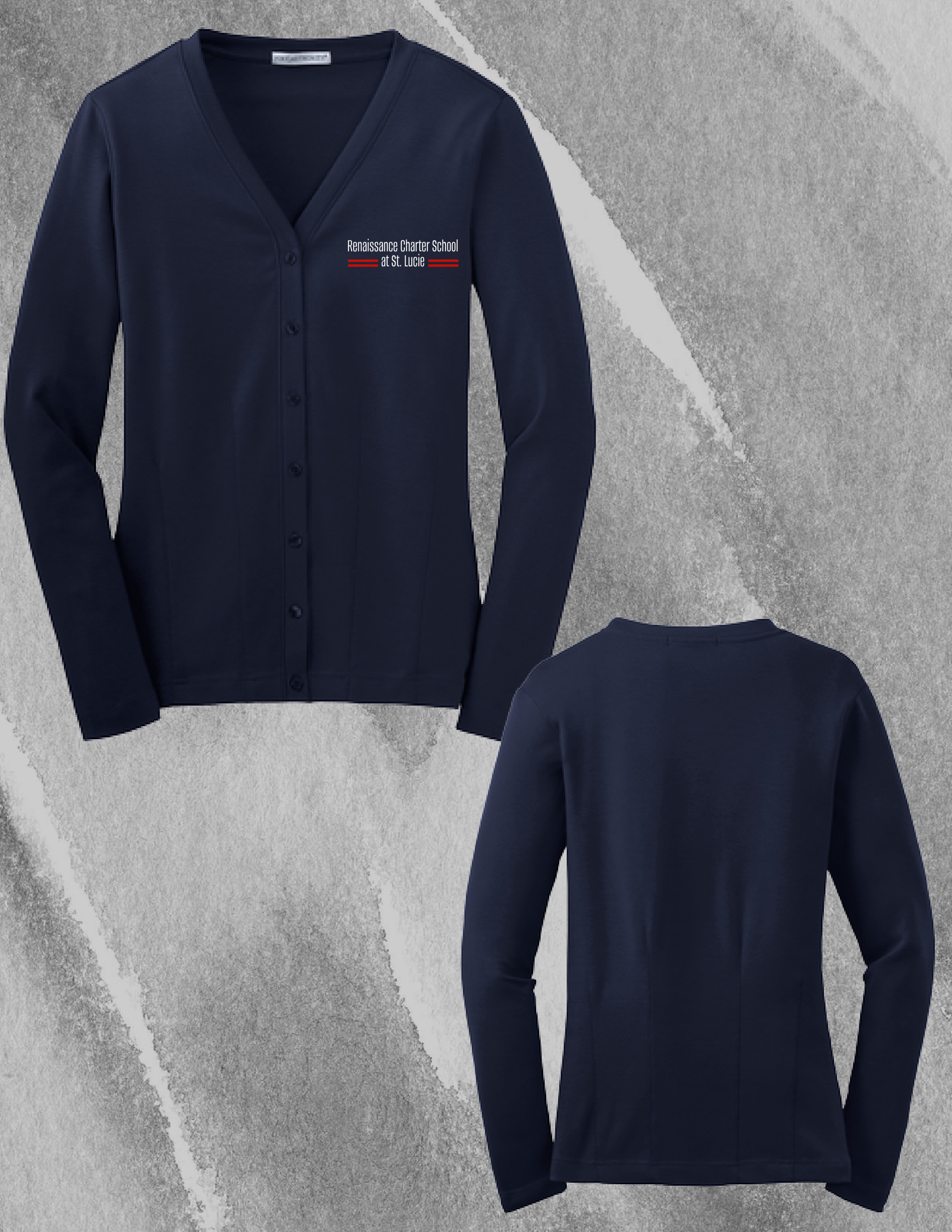 L515 Port Authority® Ladies Modern Stretch Cotton Cardigan