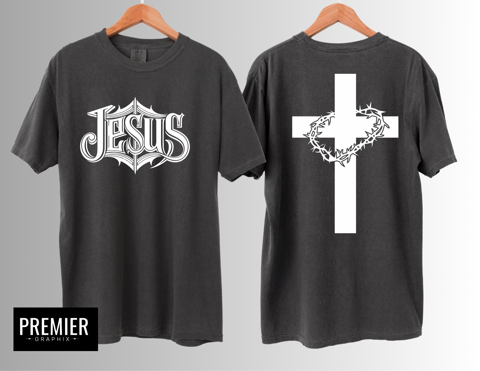 Jesus (Cross on back)