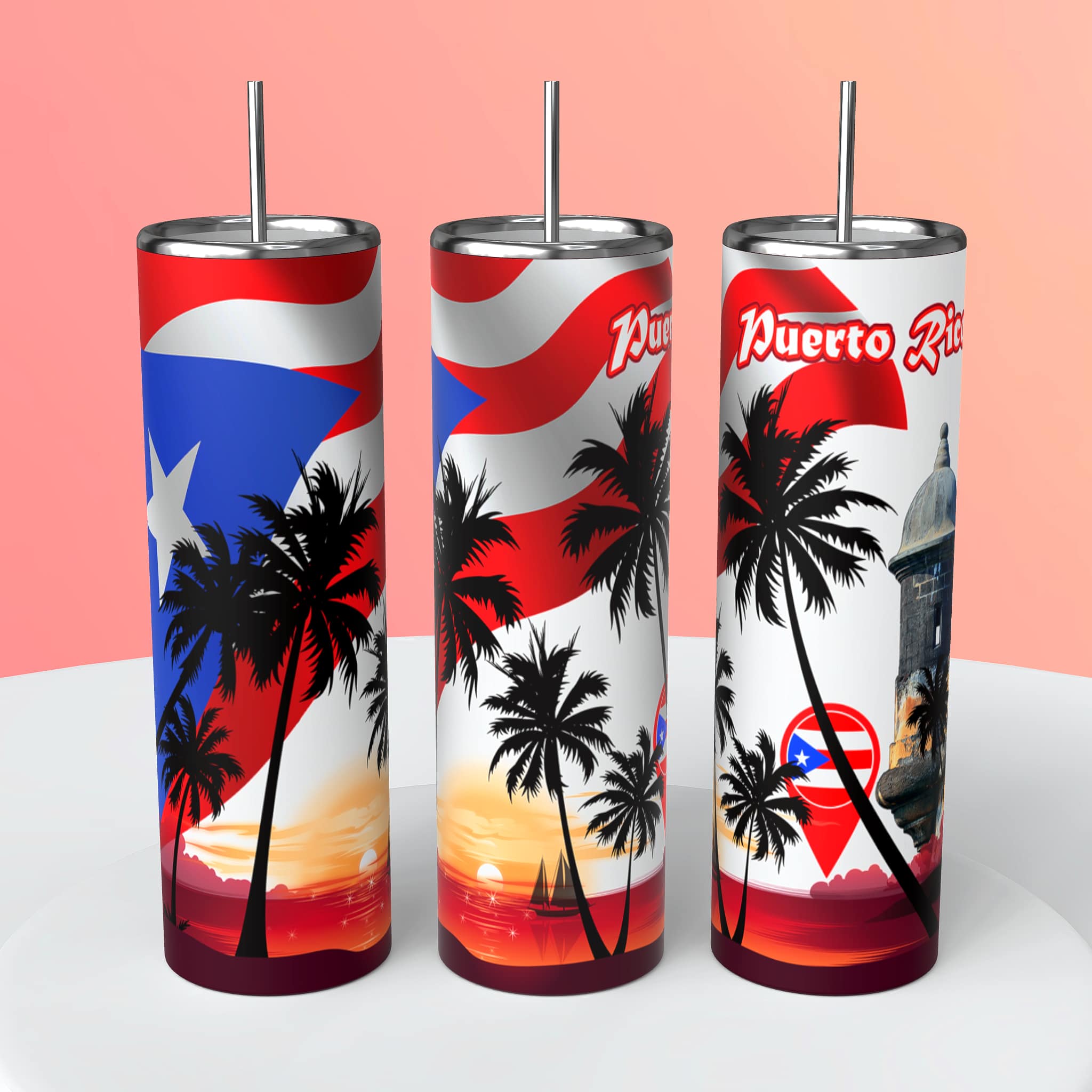 Puerto Rico Tumbler