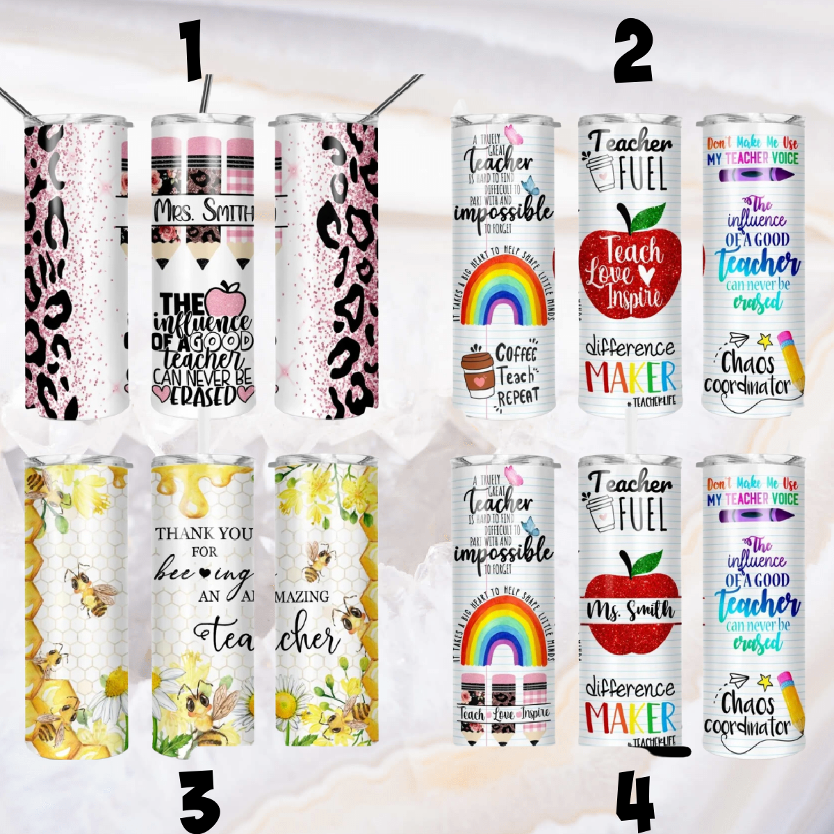 Teacher Life Tumbler- Sublimation Tumbler